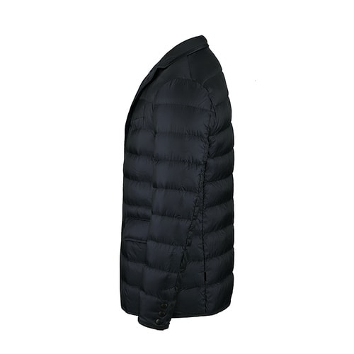 Moncler/蒙克萊 西服領(lǐng)拉鏈羽絨服男士外套