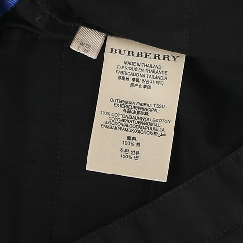BURBERRY/博柏利 修身棉質(zhì)男士卡其褲子休閑長(zhǎng)褲 3984359