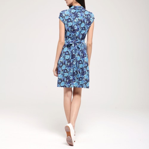 GANT/甘特 連衣裙女士休閑時(shí)尚印花連衣裙 401418