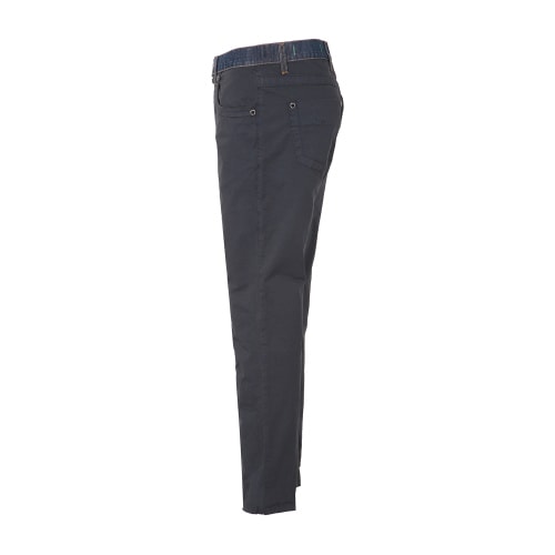 BIKKEMBERGS/畢蓋帕克 直筒棉質(zhì)牛仔拼接休閑褲 D1DB159 男士褲子
