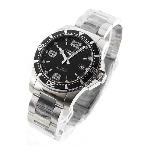 LONGINES/浪琴康卡斯自動機(jī)械潛水男表(L3.642.4.56.6)