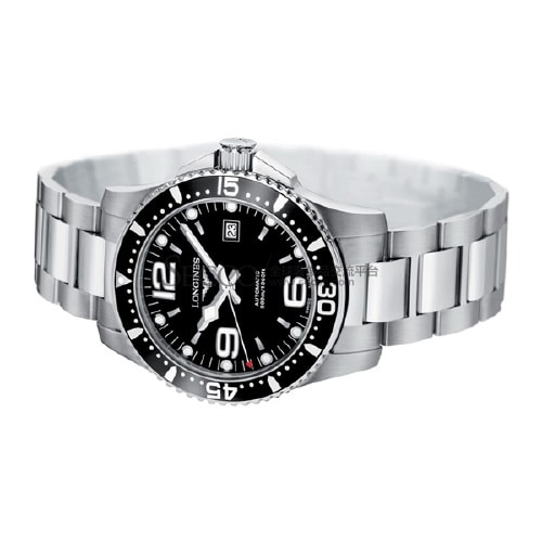 LONGINES/浪琴康卡斯自動機(jī)械潛水男表(L3.642.4.56.6)