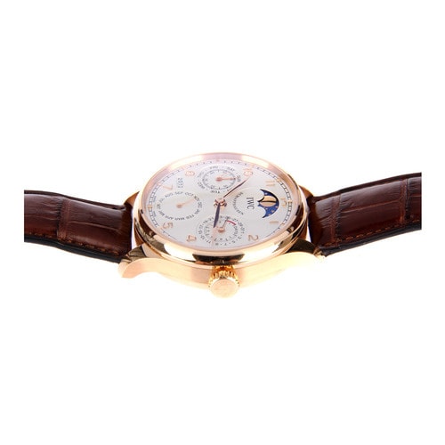 IWC/萬國(guó)葡萄牙萬年歷系列男士機(jī)械腕表IW502306