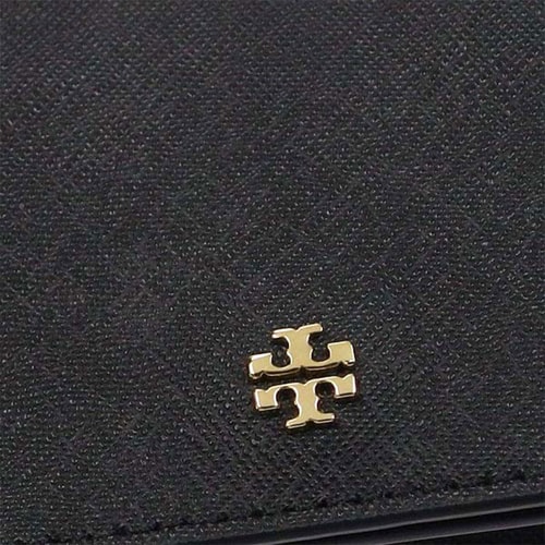 Tory Burch/湯麗柏琦 女士黑色牛皮長(zhǎng)款錢(qián)包 11169072 BLACK/001