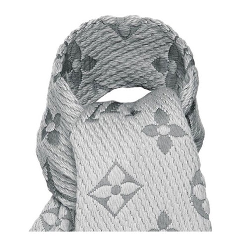 Louis Vuitton/路易威登 女士Monogram長(zhǎng)流蘇羊毛圍巾M74742