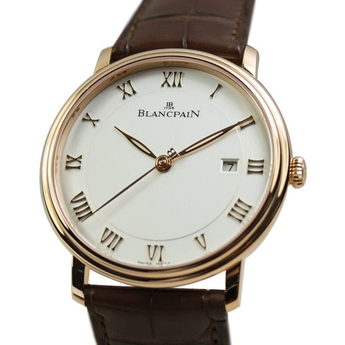 BLANCPAIN/寶珀Villeret系列男式自動(dòng)機(jī)械腕表6651-3642-55B