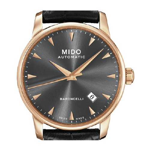 mido/美度貝倫賽麗系列男士自動(dòng)機(jī)械腕表(M8600.3.13.4)全球聯(lián)保
